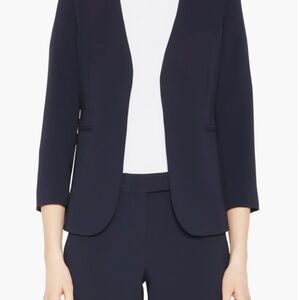 NWT Theory Lindraya B Admiral Jacket Blazer in Sea Blue Women's Size 8